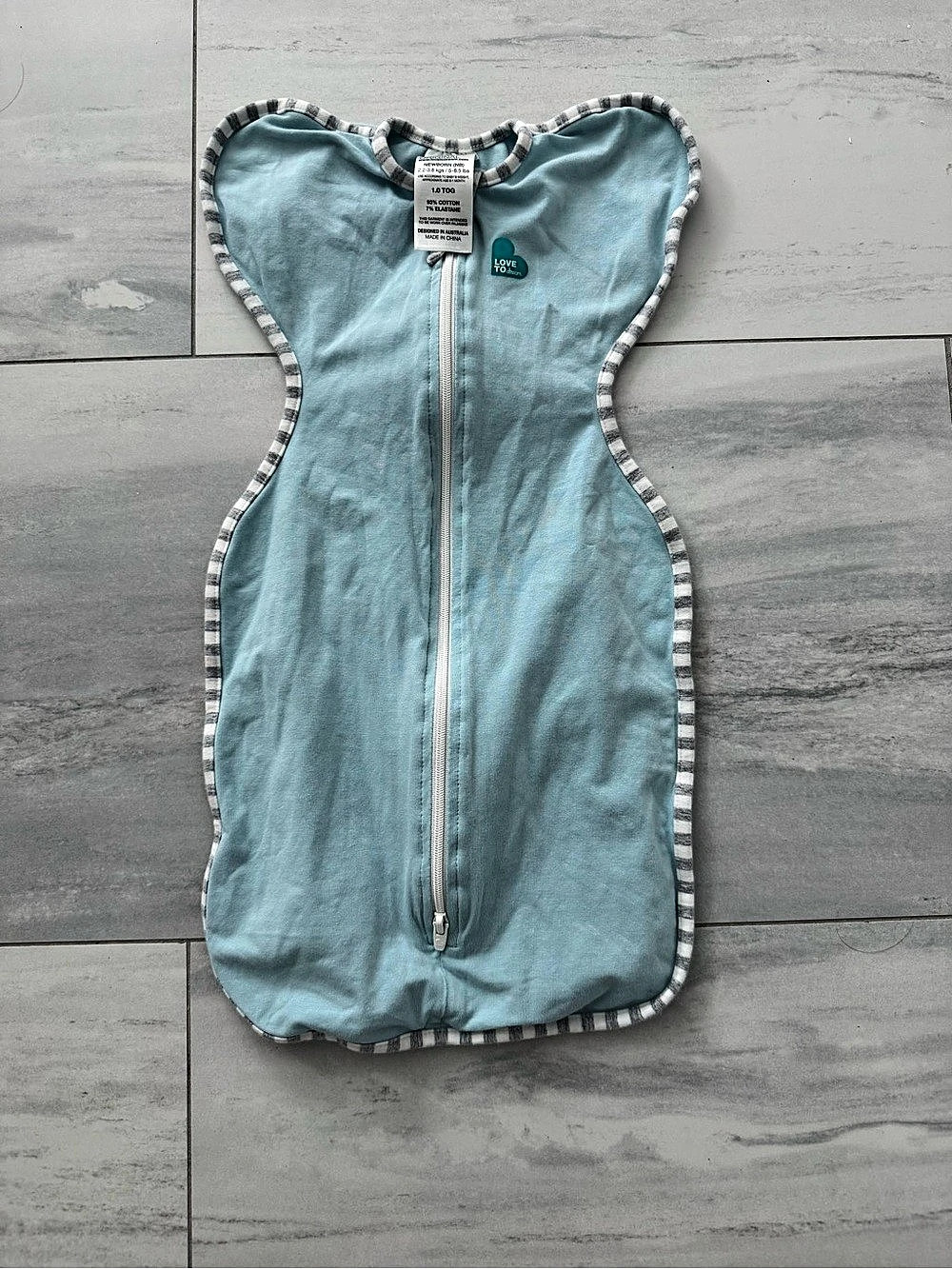 Love To Dream Swaddle Up Original Newborn Size 1.0 TOG Blue